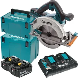 Дисковая пила Makita DHS710PT2J (с 2-мя АКБ)