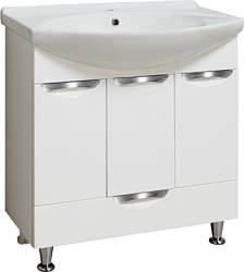 Тумба под умывальник Runo Runo Барселона 75 + Стиль 75 (напольная) Тумба под умывальник Runo Runo Барселона 75 + Стиль 75 (напольная)