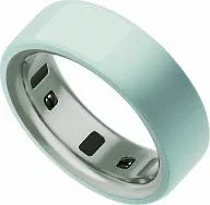Умное кольцо Oura Ring 4 Ceramic (голубой, размер 10)