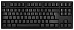 WASD Keyboards V2 88-Key ISO Custom Mechanical Keyboard Cherry MX Clear black USB