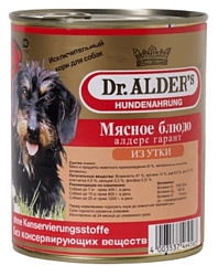 Dr. Alder АЛДЕРС ГАРАНТ утка рубленое мясо Для взрослых собак (0.75 кг) 12 шт.