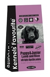 Kennels Favourite Puppy & Junior Lamb and Rice (3 кг)