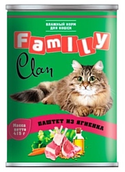 CLAN (0.415 кг) 1 шт. Family Паштет из ягнёнка для кошек