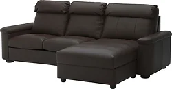 Угловой диван Ikea Лидгульт 692.660.78 (гранн/бумстад темно-коричневый)
