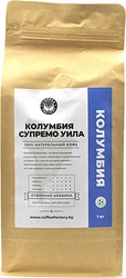 Coffee Factory Craft Колумбия Супремо Уила в зернах 1000 г