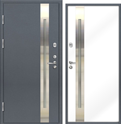 NORD DOORS Норд 70 НС-18Н21Ч37016-Л (левый, антрацитово-серый/белый)