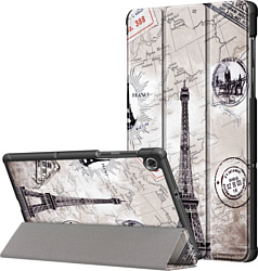 JFK Smart Case для Lenovo Tab M10 Plus X606 (Eiffel Tower)