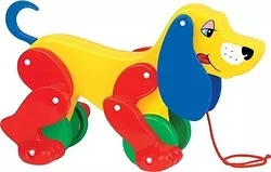 Игрушка-каталка Полесье Собака Боби 5434