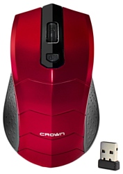 CROWN CMM- 934 W black-Red USB