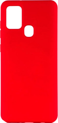 Case Cheap Liquid для Samsung Galaxy A21s (красный)