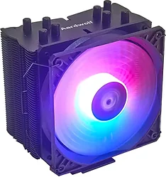 Кулер для процессора Aardwolf Proxima 465 Black ARGB AP-465B-120 ARGB Кулер для процессора Aardwolf Proxima 465 Black ARGB AP-465B-120 ARGB