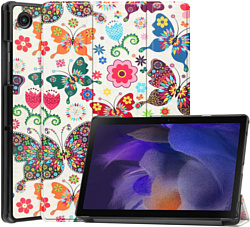 JFK Smart Case для Samsung Galaxy Tab A8 10.5 2021 (бабаочки)