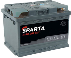Sparta High Energy 6СТ-50 Евро низкий (50Ah)