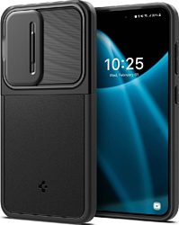 Spigen Optik Armor для Galaxy S24 ACS07363 (черный)