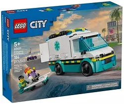 Конструктор LEGO City 60451 Скорая помощь