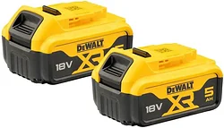 Аккумулятор DeWALT DCB184P2 (18В/2x5 Ач) Аккумулятор DeWALT DCB184P2 (18В/2x5 Ач)