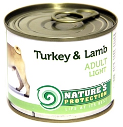 Nature's Protection Консервы Dog Adult Light Turkey & Lamb (0.2 кг) 1 шт.