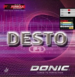 Ракетка для настольного тенниса Donic Desto F1 (max, черный)