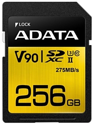 ADATA Premier ONE SDXC UHS-II U3 Class 10 256GB