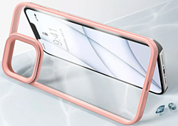 Baseus Crystal для iPhone 13 Pro Max (розовый)