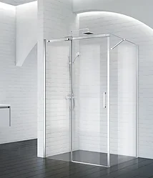Душевой уголок BelBagno ACQUA-A-1-100-C-Cr (прозрачное стекло)