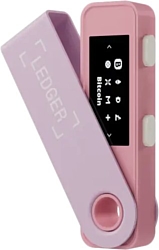 Аппаратный криптокошелек Ledger Nano S Plus (пастельный розовый)