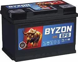 Автомобильный аккумулятор BYZON EFB R+ (75Ah)