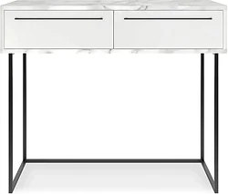 Без зеркала Shtabe Royal 5211 эко (мрамор каррара/черный/р.черная)