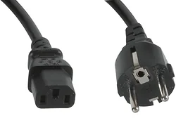 IEC C13 - Schuko 1.8 м IEC C13 - Schuko 1.8 м