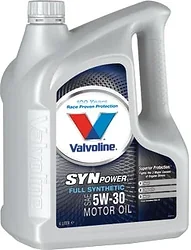 Моторное масло Valvoline SynPower 5W-30 4л