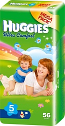 Huggies Ultra Comfort (12-22 кг) Mega Pack 56 шт