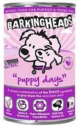 Barking Heads (0.4 кг) 1 шт. Консервы для щенков с курицей Щенячьи деньки