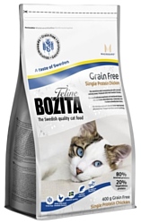 Bozita Feline Grain Free Single Protein Chicken (0.4 кг)