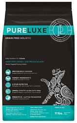PureLuxe (1.5 кг) Elite Nutrition for kitten with chicken, chickpeas & salmon