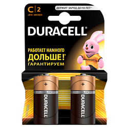 DURACELL C 2 шт.