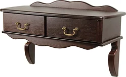 Консольный стол Мебелик Берже 20 (темно-коричневый)