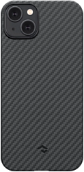 Pitaka MagEZ Case 3 для iPhone 14 Plus (1500D twill, черный/серый)