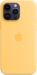 Apple MagSafe Silicone Case для iPhone 14 Pro Max (солнечное сияние)