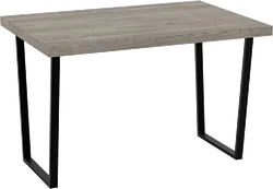 Кухонный стол TMB Loft Слэнд Дуб 1200x600 40 мм (графит)