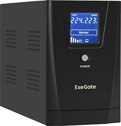 Источник бесперебойного питания ExeGate SpecialPro Smart LLB-2000.LCD.AVR.4C13.RJ.USB EX292631RUS Источник бесперебойного питания ExeGate SpecialPro Smart LLB-2000.LCD.AVR.4C13.RJ.USB EX292631RUS