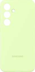Чехол для телефона Samsung Silicone Case S24+ (лайм)