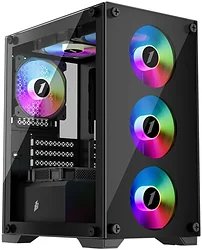 Корпус для компьютера 1stPlayer FireBase X2-M X2-M-4F1