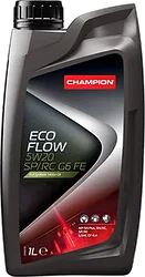 Моторное масло Champion Eco Flow 5W-20 SP/RC G6 FE 1л