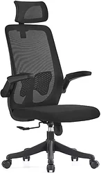 Кресло SitUp Amelia PL Black (сетка Black/ткань Black)