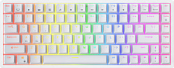 Royal Kludge RK84 ISO RGB white, RK Red Royal Kludge RK84 ISO RGB white, RK Red