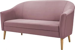 Прямой диван Mio Tesoro Арти (Evita 09/дерево натуральное)