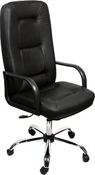 Кресло Деловая обстановка Пилот Стандарт кожа (черный/хром) Кресло Деловая обстановка Пилот Стандарт кожа (черный/хром)