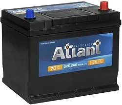Автомобильный аккумулятор Atlant Blue Asia R+ (70Ah) Автомобильный аккумулятор Atlant Blue Asia R+ (70Ah)