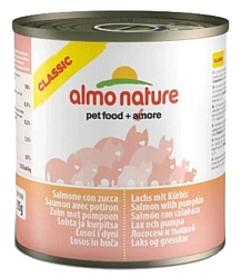 Almo Nature Classic Adult Cat Salmon and Pumpkin (0.28 кг) 12 шт.