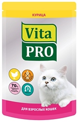 Vita PRO Мясное меню для кошек (пауч), курица (0.1 кг) 1 шт.